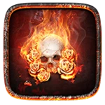 Logo of The flame skull android Application 